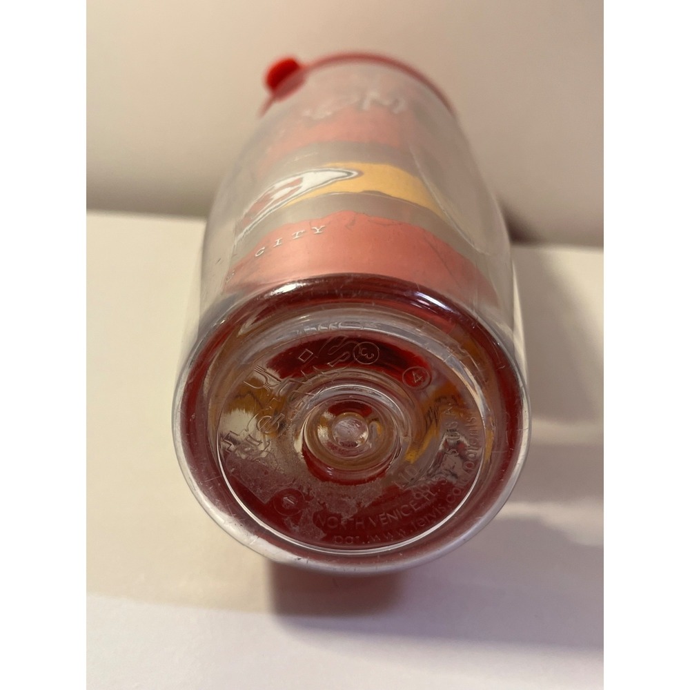 Tervis Kansas City Chiefs NFL Tumbler Red Clear Yellow Football - Picture 7 of 9